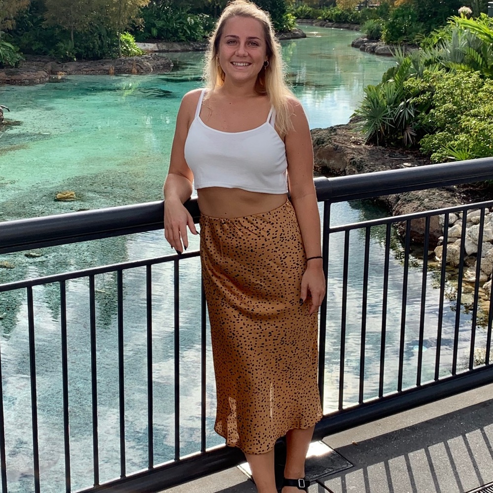 Cheetah skirt